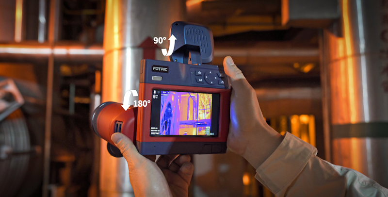 La caméra AcouTherm P7 MiX, une solution complète pour les inspections de routines efficace et optimisé