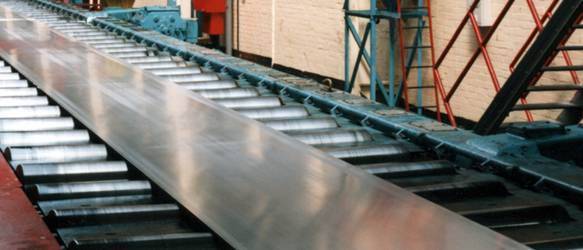 maîtrise de température sur ligne de laminage grâce au pyromètre optique  infrarouge avec fonction vidéo