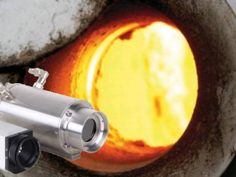 Caméra infrarouge PYROVIEW 640F pour mesurer la température à travers les flammes et gaz de combustion