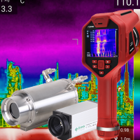 Notre zone d'activité pour ce service Thermomètre infrarouge haute température adapté aux environnements industriels extrêmes